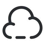 Cloud Minus SVG Icon